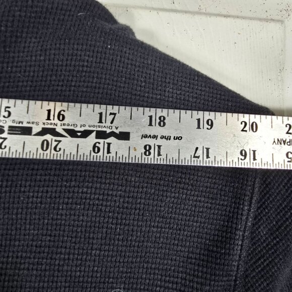 Polo Ralph Lauren Waffle Knit Thermal‎ Shirt 1X Men's Blue Long Sleeve - Picture 4 of 8